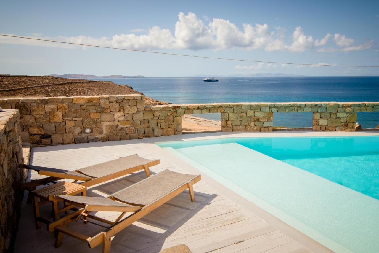 180 View PRIVATE Pool ヴィラ Choulakia to enjoy ザ SUN kissing ザ SEA Mykonos Town エクステリア 写真