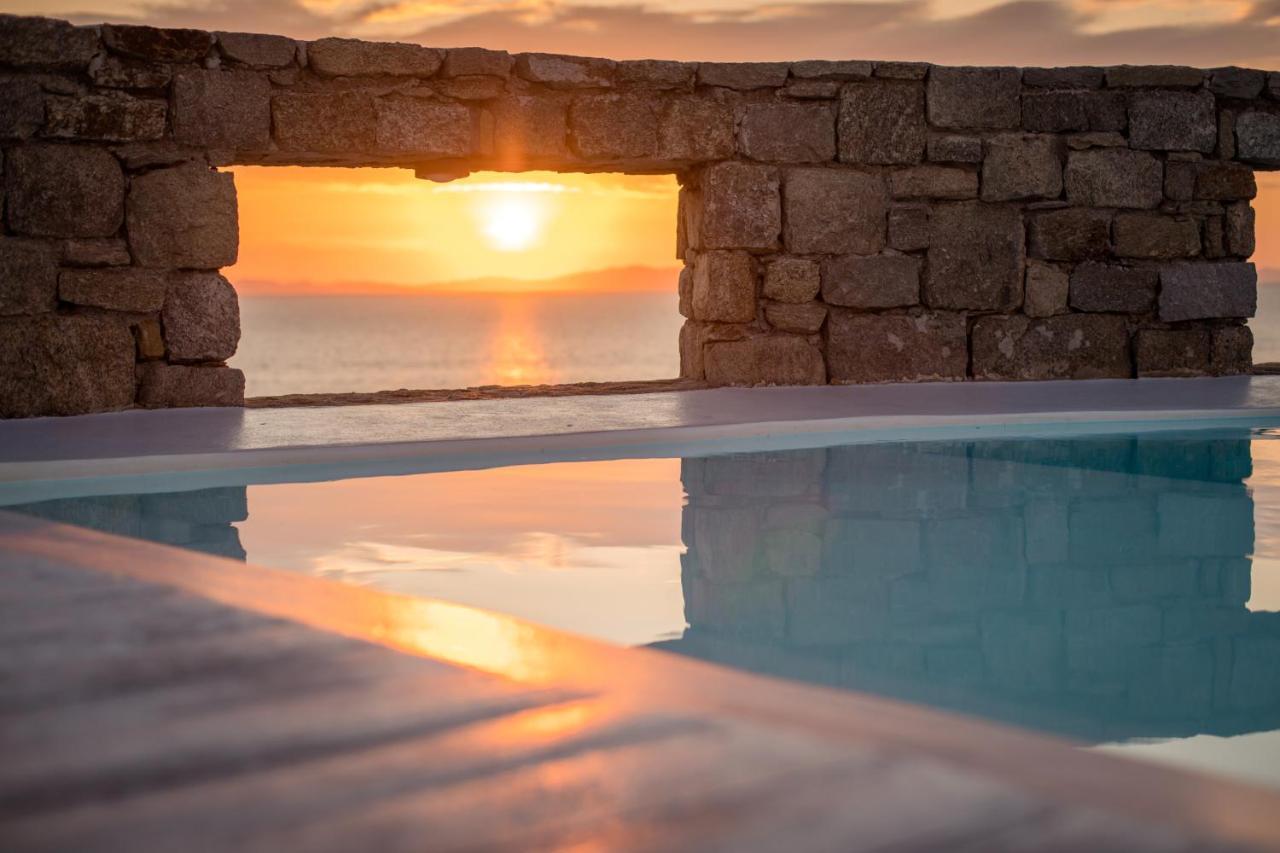 180 View PRIVATE Pool ヴィラ Choulakia to enjoy ザ SUN kissing ザ SEA Mykonos Town エクステリア 写真