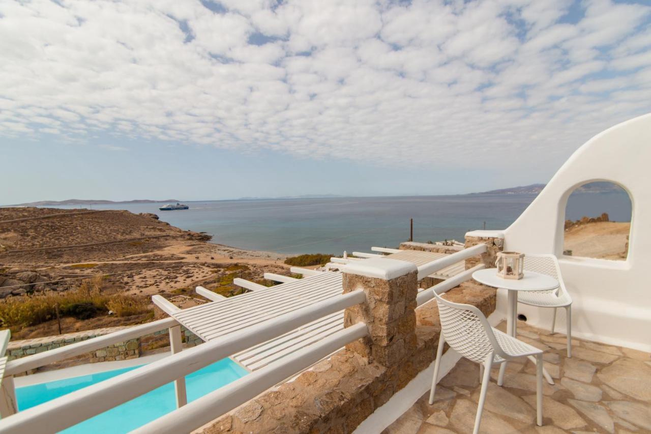 180 View PRIVATE Pool ヴィラ Choulakia to enjoy ザ SUN kissing ザ SEA Mykonos Town エクステリア 写真